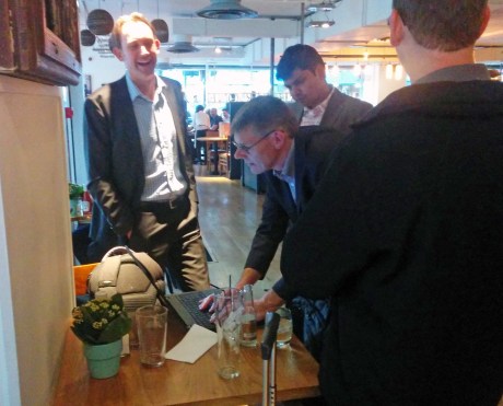 08 - Graham live demos in the pub